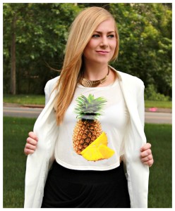 Pineapple Crop Top