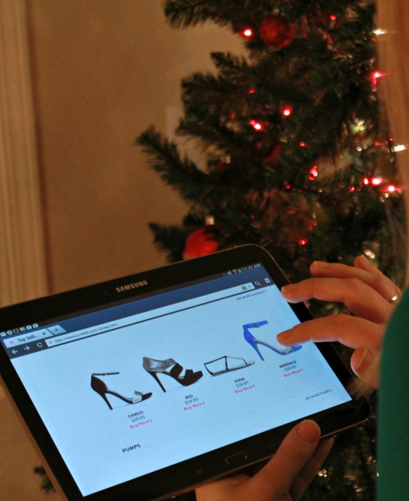 Shopping for Shoes on my Samsung Intel Tablet, #inteltablets, #tabletcrew