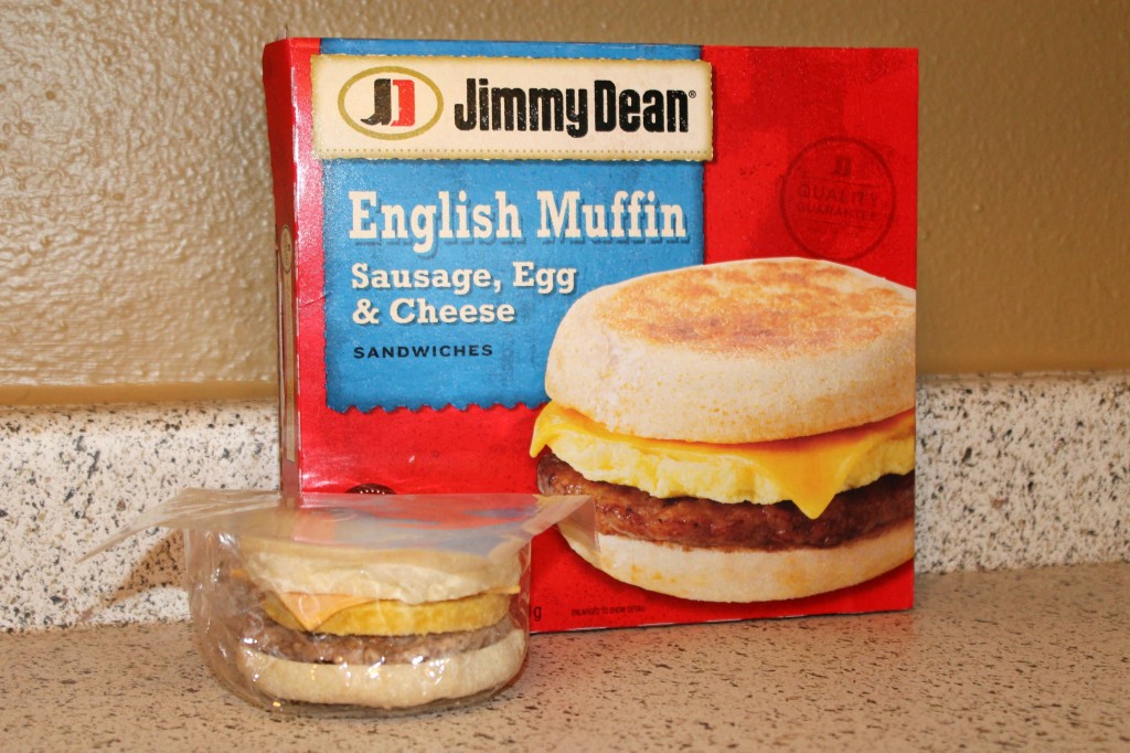 Jimmy Dean Sausage, Egg & Cheese Breakfast Sandwich #RedboxBreakfast #PMedia #ad