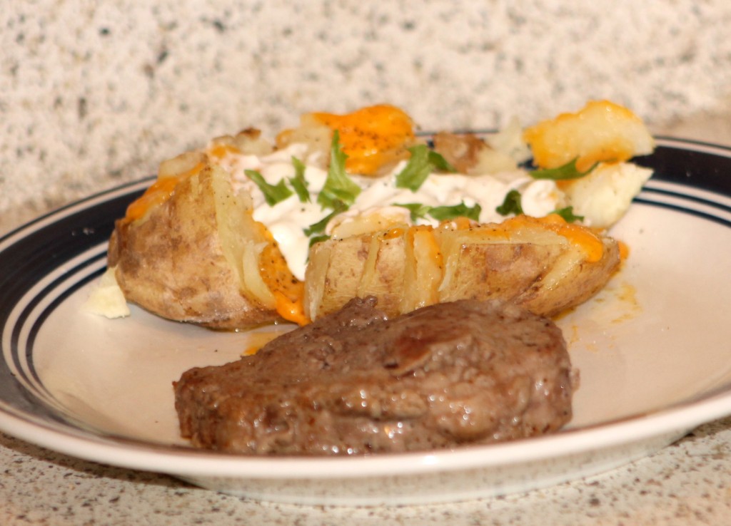 steak + baked potato