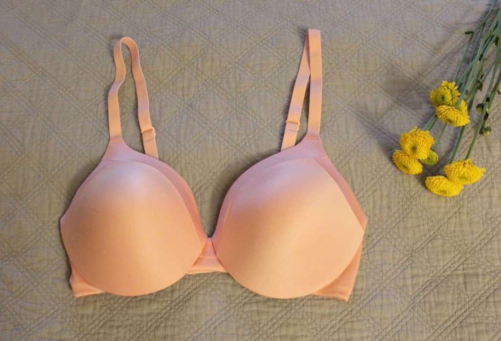 peach bra