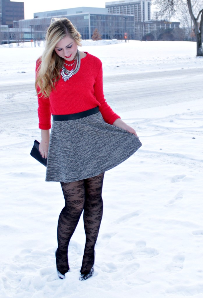 holiday party outfit with H&M