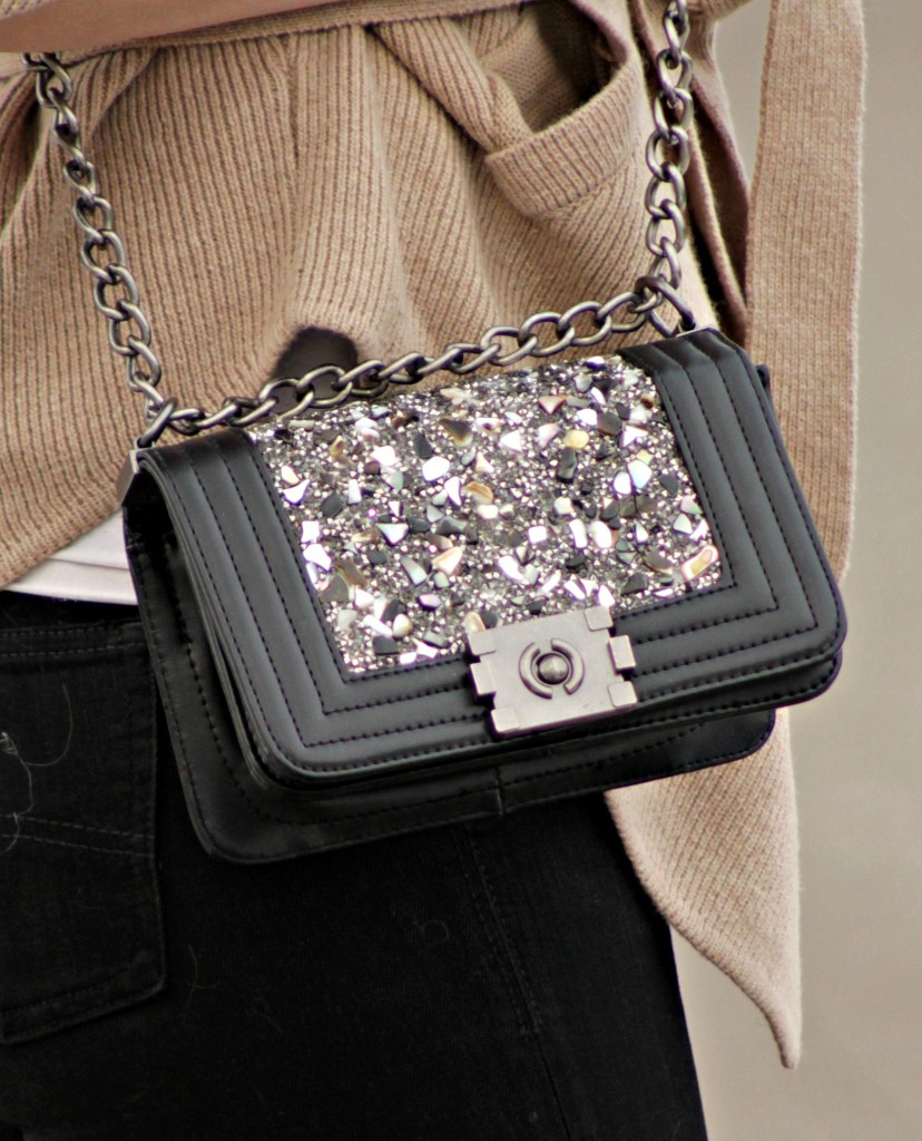 gemstone crossbody bag