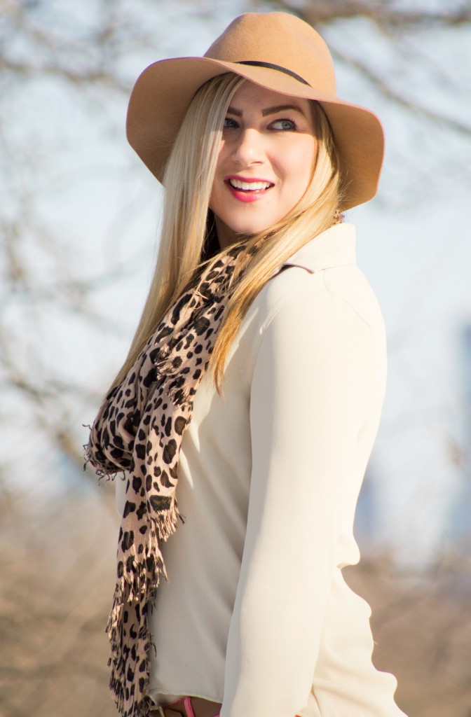 leopard scarf style