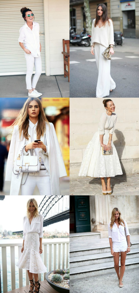 How t o Style an All White Outfit