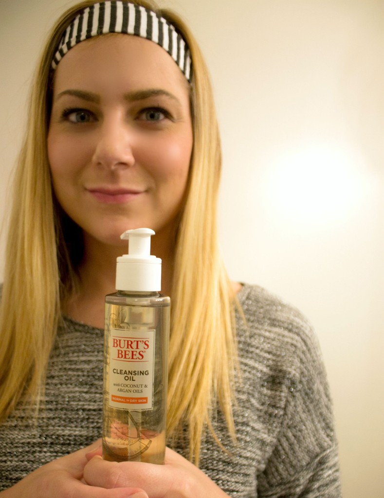 Burt's Bees Cleansing Oil for Nighttime Routine