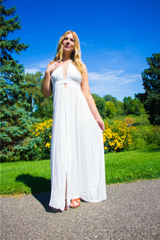White Summer Maxi Dress