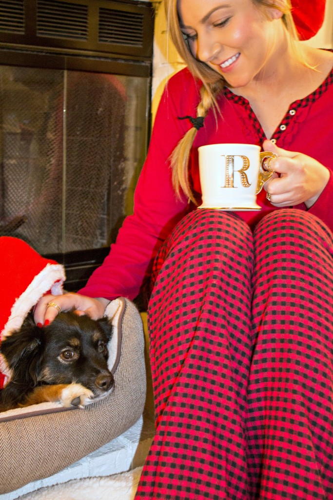 Relaxing At Home - Holiday Pajamas