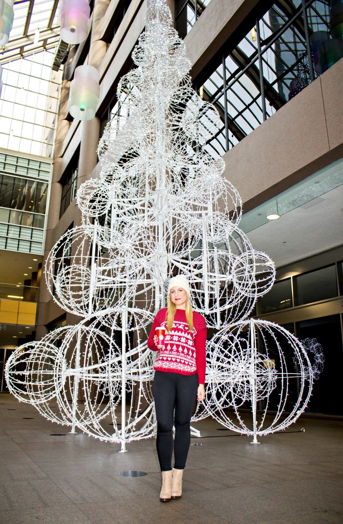 Downtown Christmas Tree Display