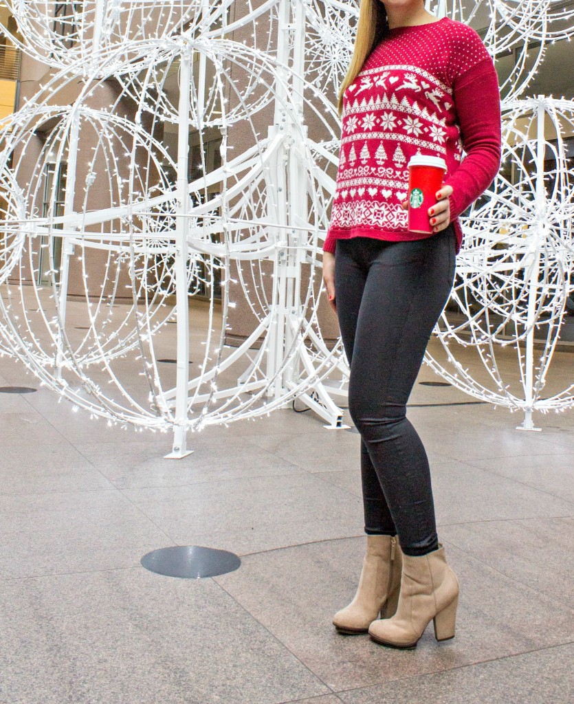 Holiday Style in Fair Isle Sweater