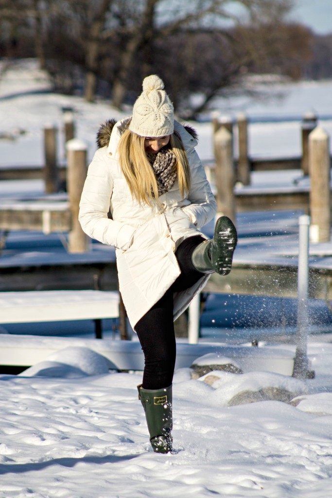 Playing in the Snow