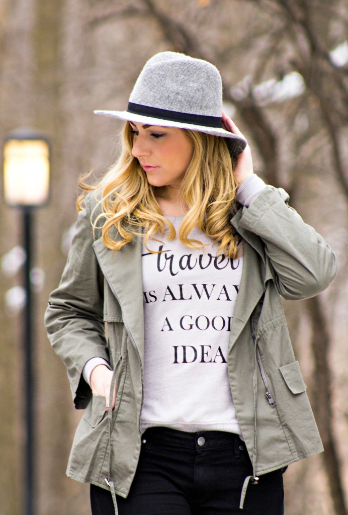 Wool Fedora + jacket