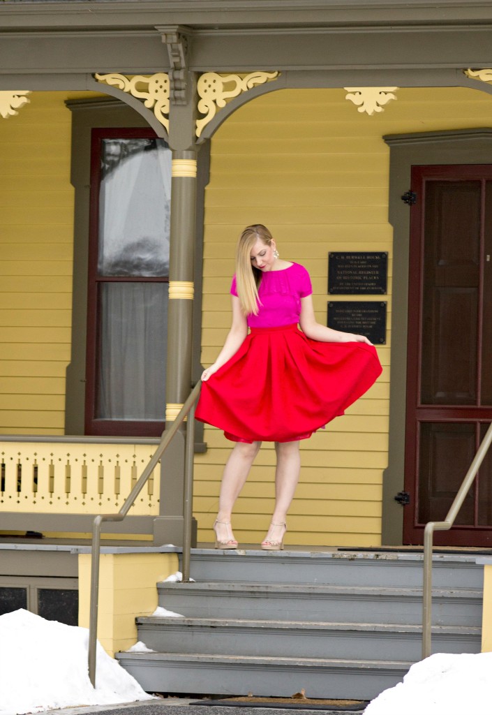 Pink & Red Valentine's Day Outfit