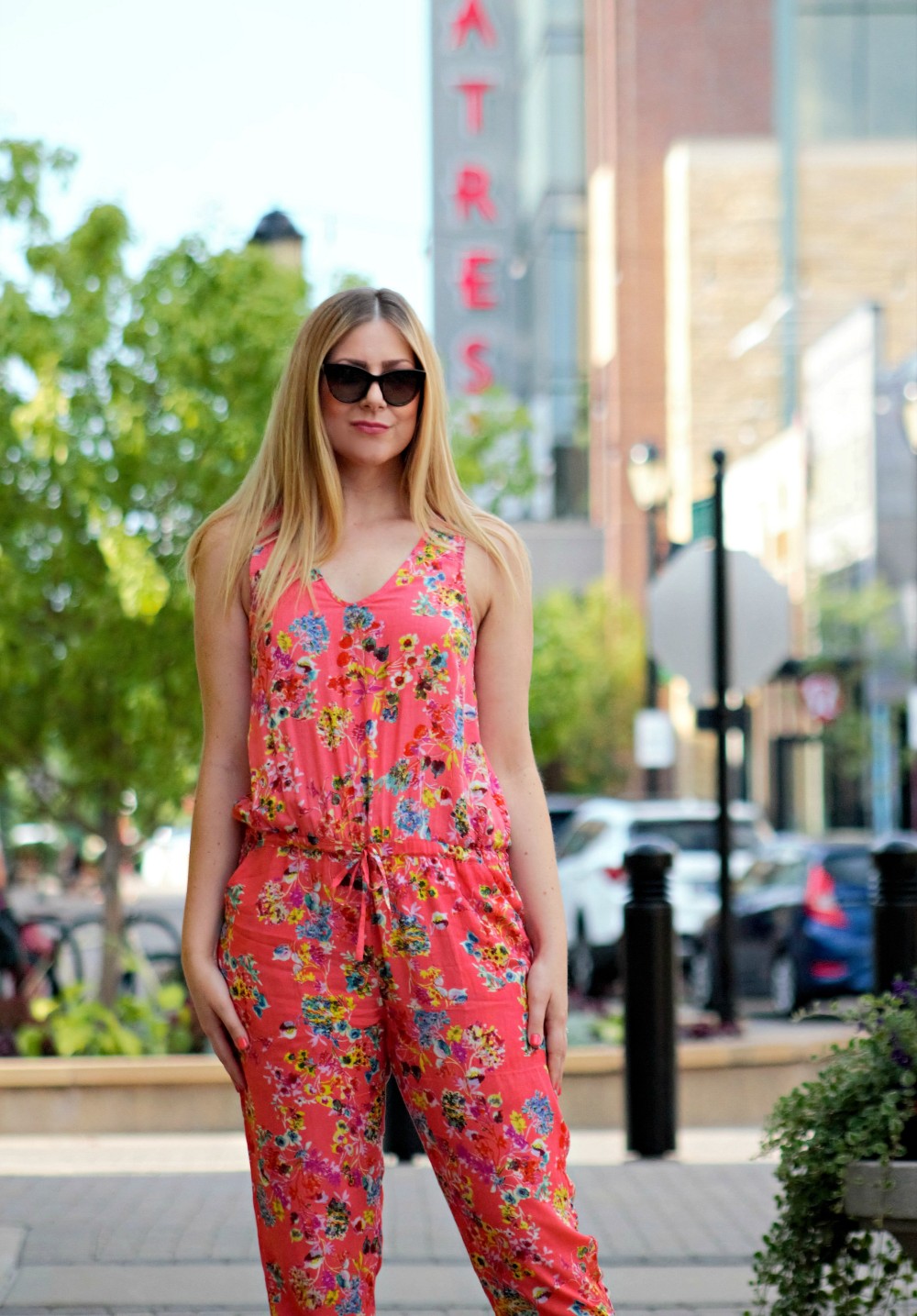 Floral Jumpsuit Rachel S Lookbook