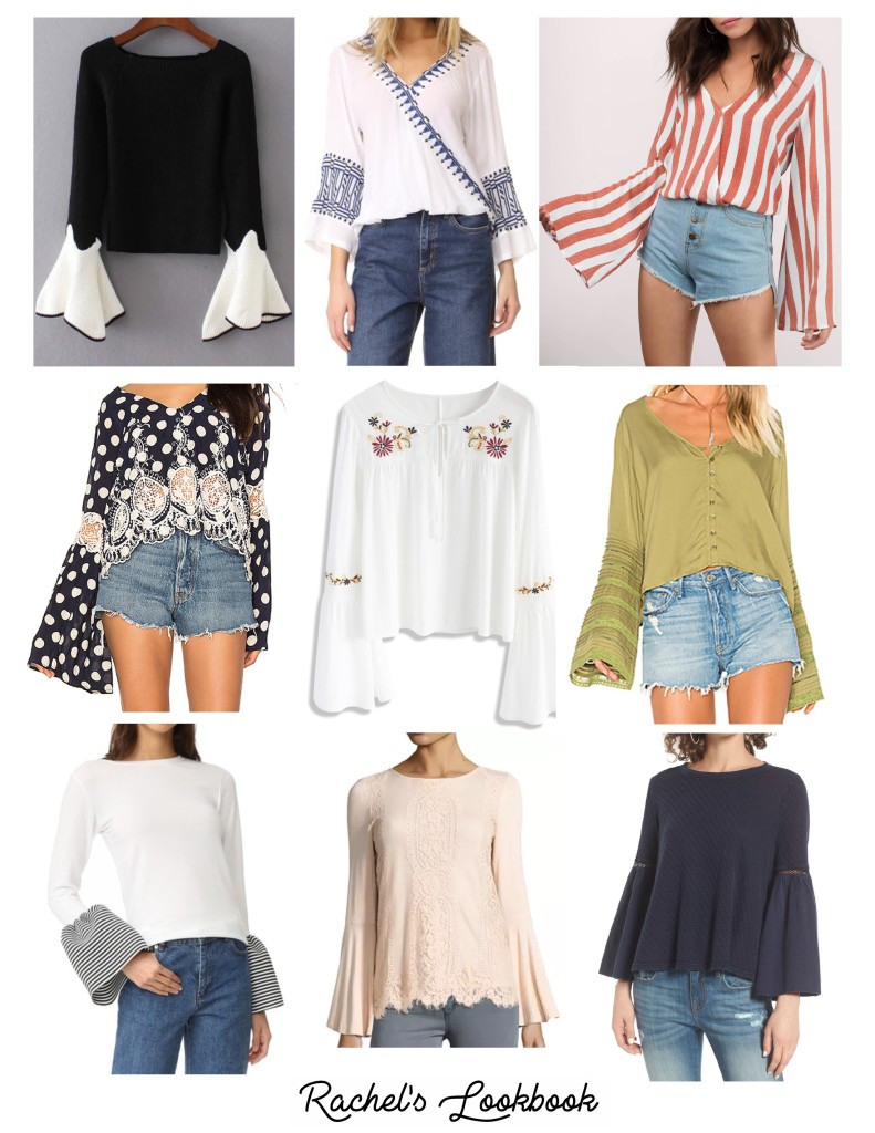 Bell Sleeve Tops