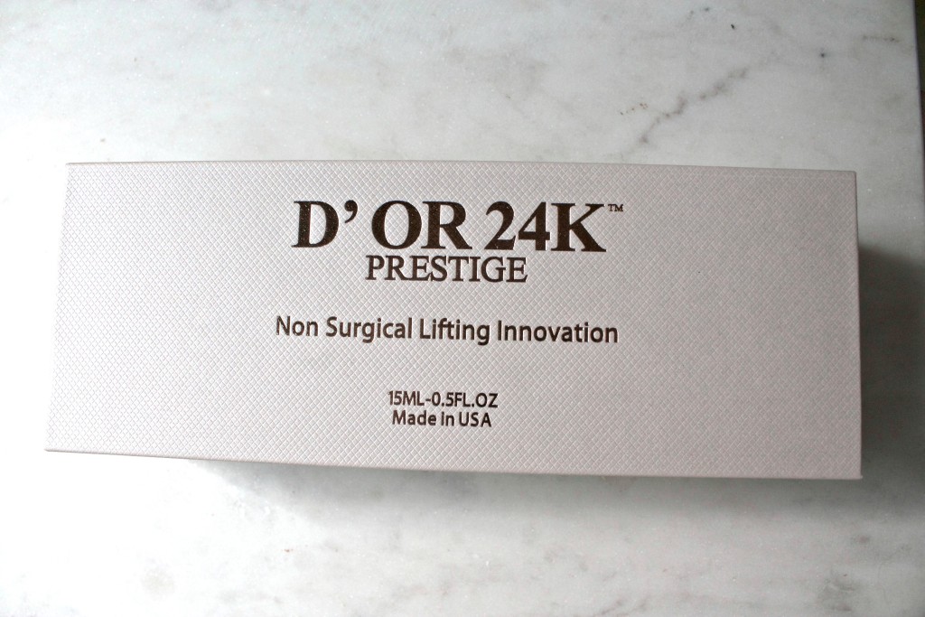 D'OR 24K Prestige Non-Surgical Instant Eye Lift Review - Rachel's Lookbook