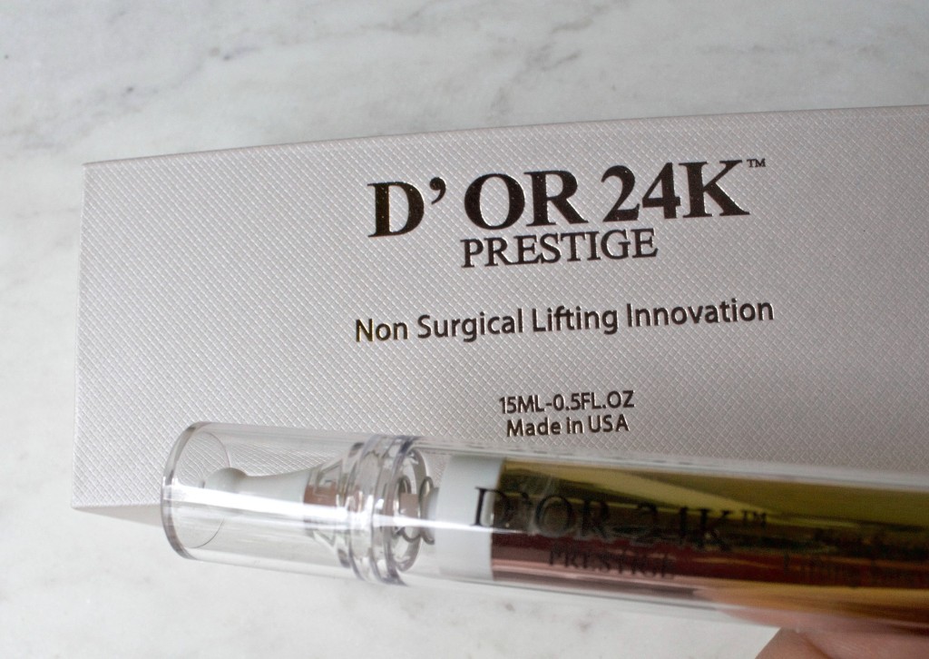 D'OR 24K Prestige Non-Surgical Instant Eye Lift Review - Rachel's Lookbook