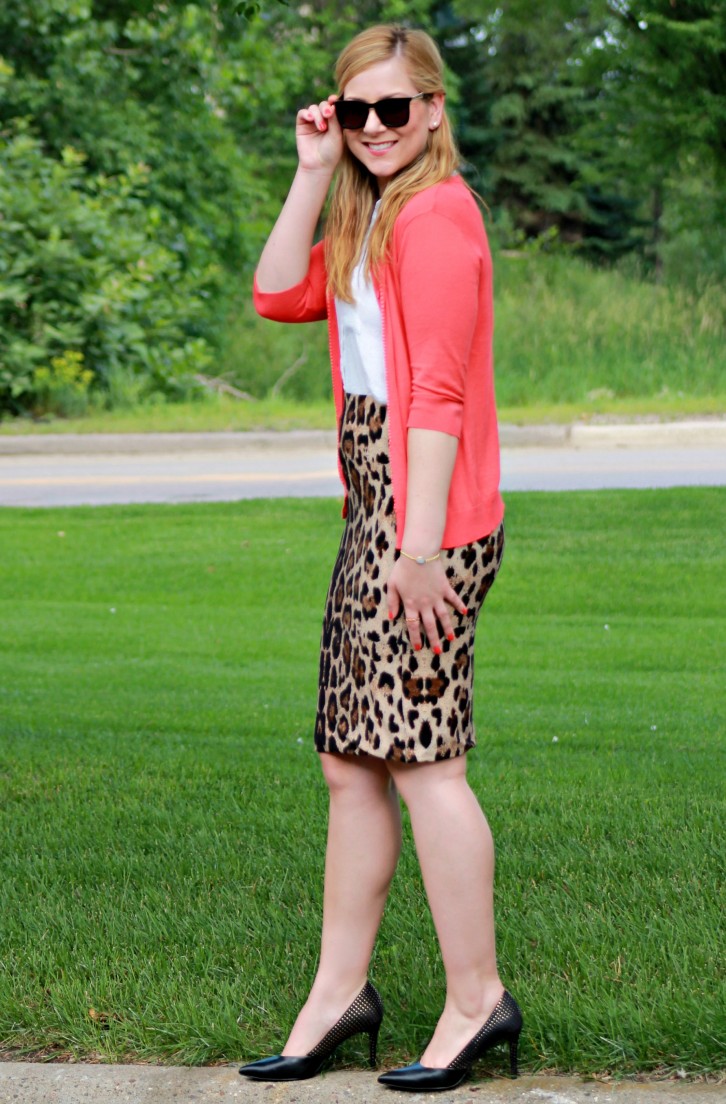Leopard Print Skirt - Rachel's Lookbook
