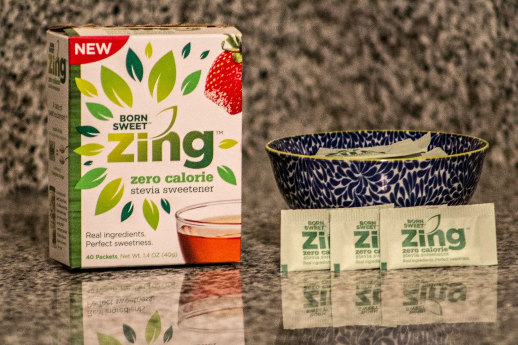 zing zero calorie stevia sweetener