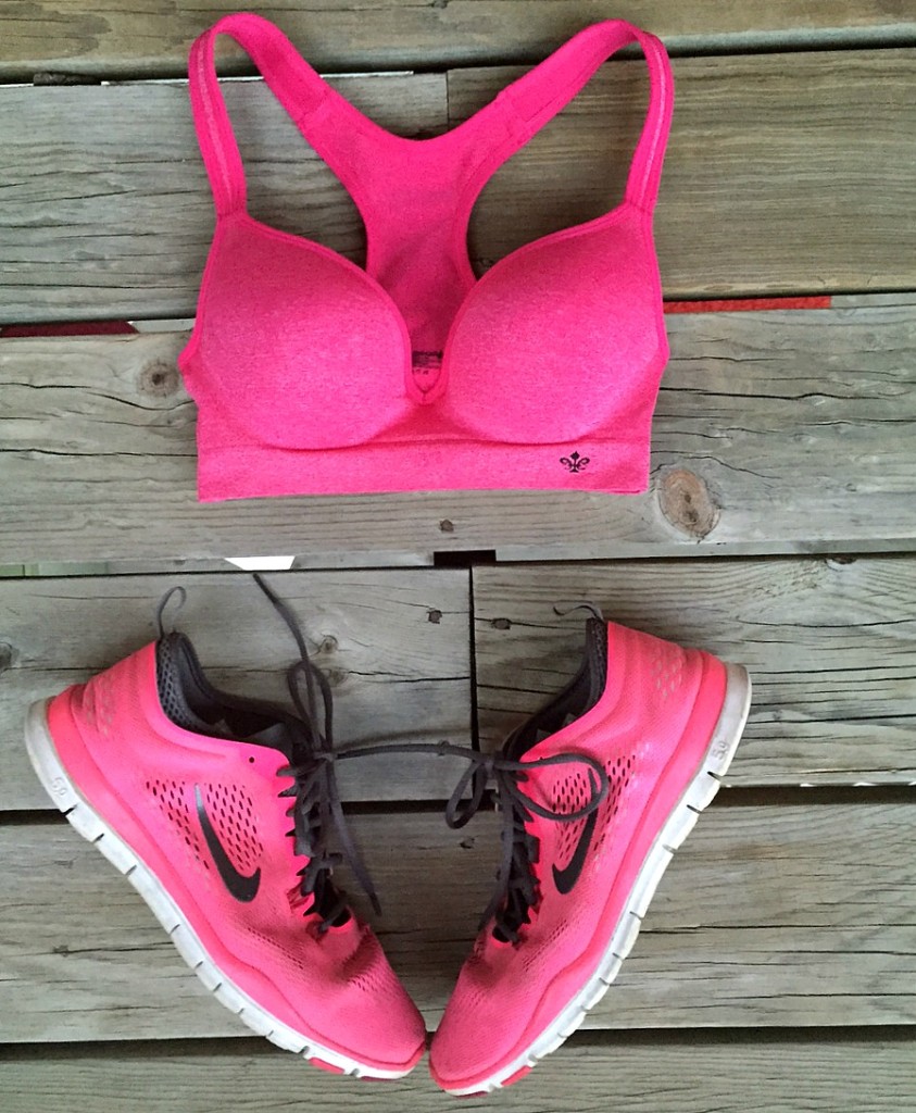 Lily of France Pink Sports Bras